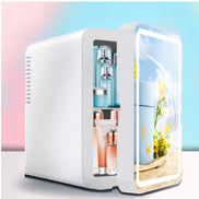 6L LED Mirror Skincare Mini Fridge