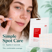Acne Pimple Patches Absorbing Hydrocolloid Original 3 Size Patches