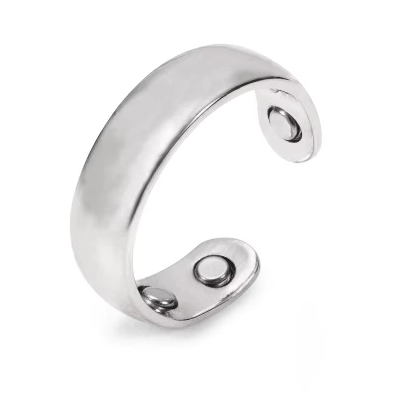 Magnetic Therapy Slimming Tail Ring for Lymphatic Drainage and Energy Wellness - Anti-Snoring Sleep Aid Jewelry for All Genders