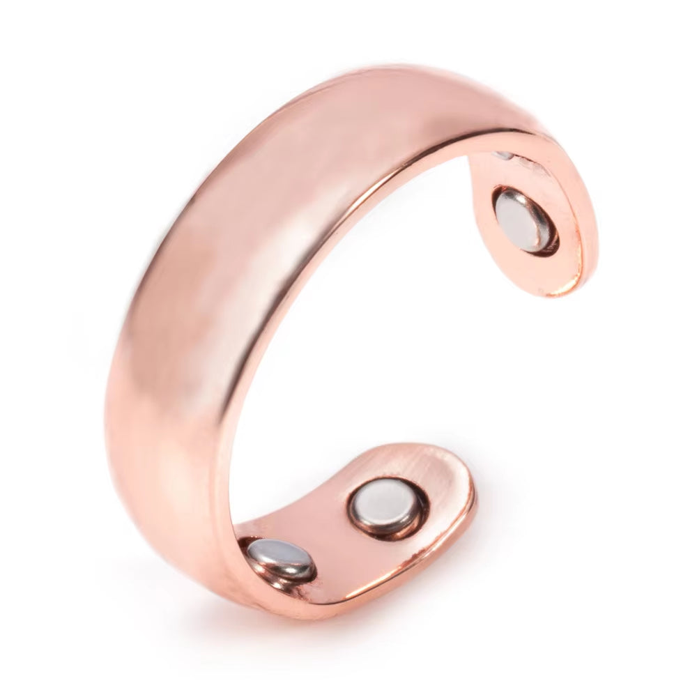 Magnetic Therapy Slimming Tail Ring for Lymphatic Drainage and Energy Wellness - Anti-Snoring Sleep Aid Jewelry for All Genders