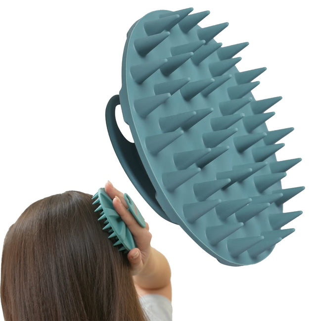 Soft Silicone Scalp Massager Shampoo Brush