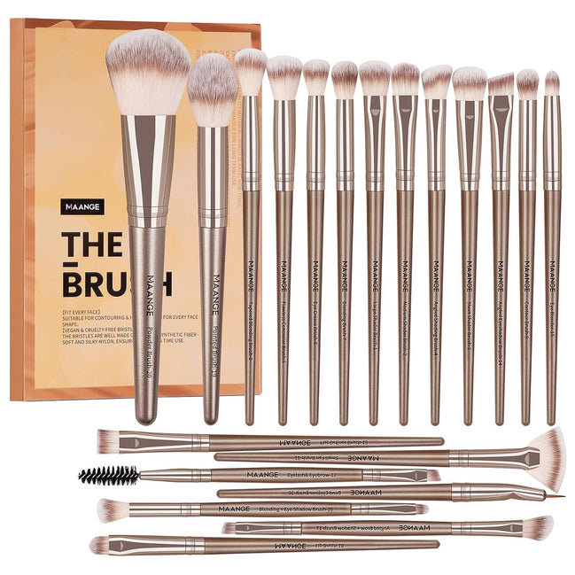 20-Piece Professional Makeup Brush Set