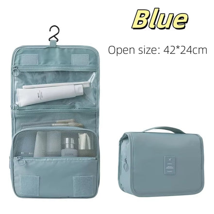 Water-Resistant Hanging Travel Toiletry Bag 