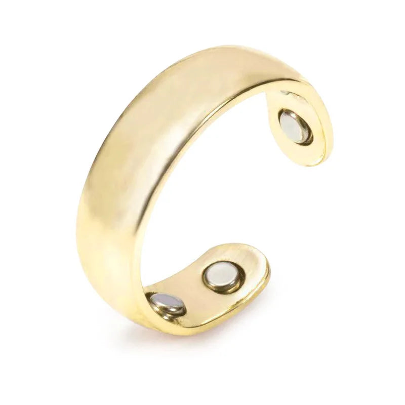 Magnetic Therapy Slimming Tail Ring for Lymphatic Drainage and Energy Wellness - Anti-Snoring Sleep Aid Jewelry for All Genders